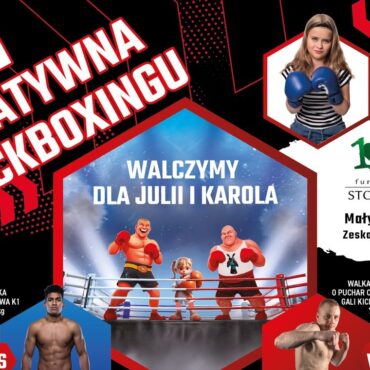 Charytatywna Gala Kickboxingu w Mikołowie połączy widowiskowe walki, koncerty oraz występy taneczne. Co ważne, cały dochód z wydarzenia trafi na leczenie i rehabilitację Julii oraz Karola – podopiecznych Fundacji Sto Serc.