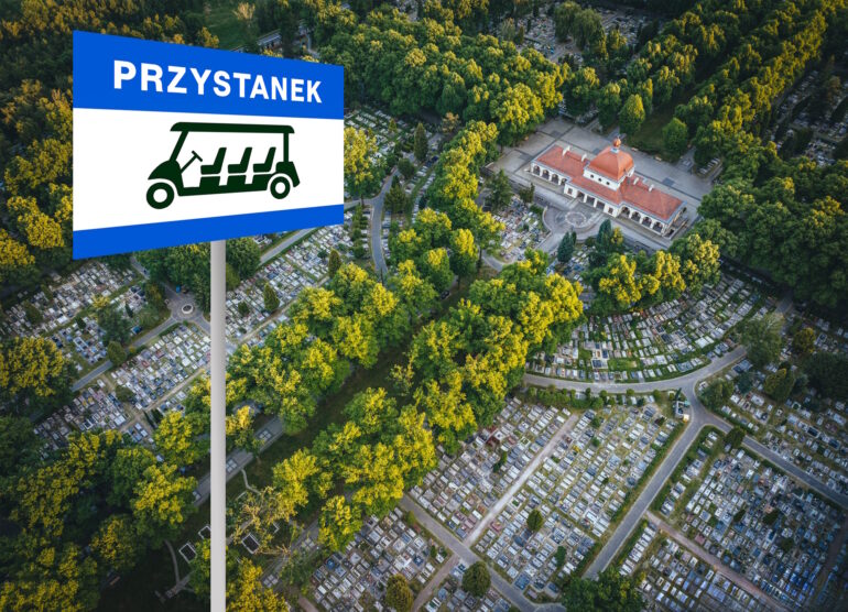 Bezpłatne meleksy wracają na gliwickie nekropolie. Fot. UM Gliwice