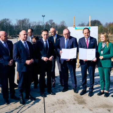 Nowe Centrum Serwisowe Kolei Śląskich w Gliwicach – inwestycja do 2028 roku. (Fot. UM Gliwice/M.Buksa)