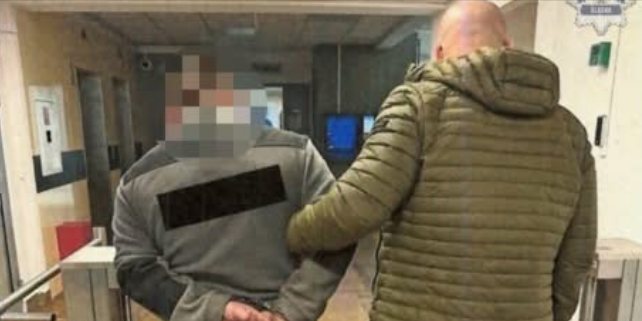 Sosnowiec: poszukiwany listem gończym zatrzymany w pracy. 41-latek trafił do więzienia na ponad 2 lata. Fot. Policja Śląska