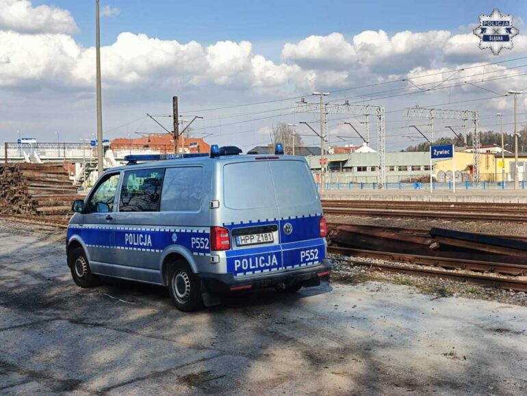 Rail Action Week na Śląsku: 1400 policjantów w akcji, zatrzymania i mandaty. Fot. Policja Śląska