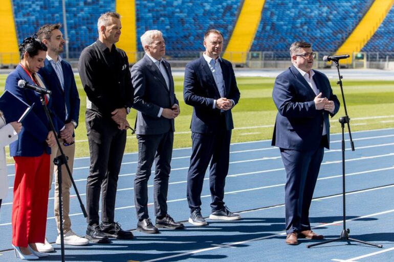Mistrzostwa Europy w Lekkoatletyce 2028 na Stadionie Śląskim w Chorzowie. Fot. slaskie.pl