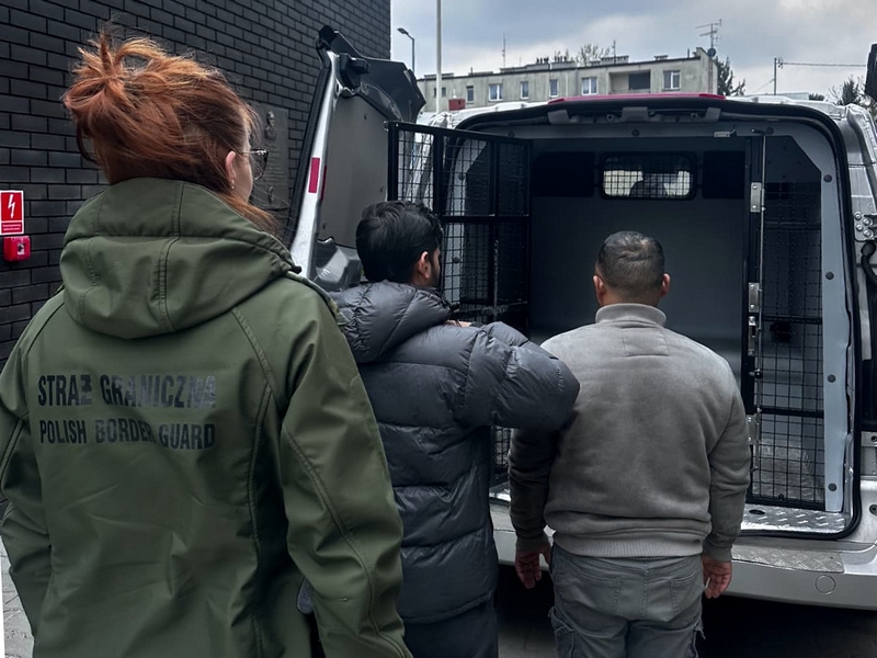 Śląskie: Straż Graniczna zatrzymała 89 cudzoziemców bez legalnego pobytu i pracy. Fot. SG Śląskie