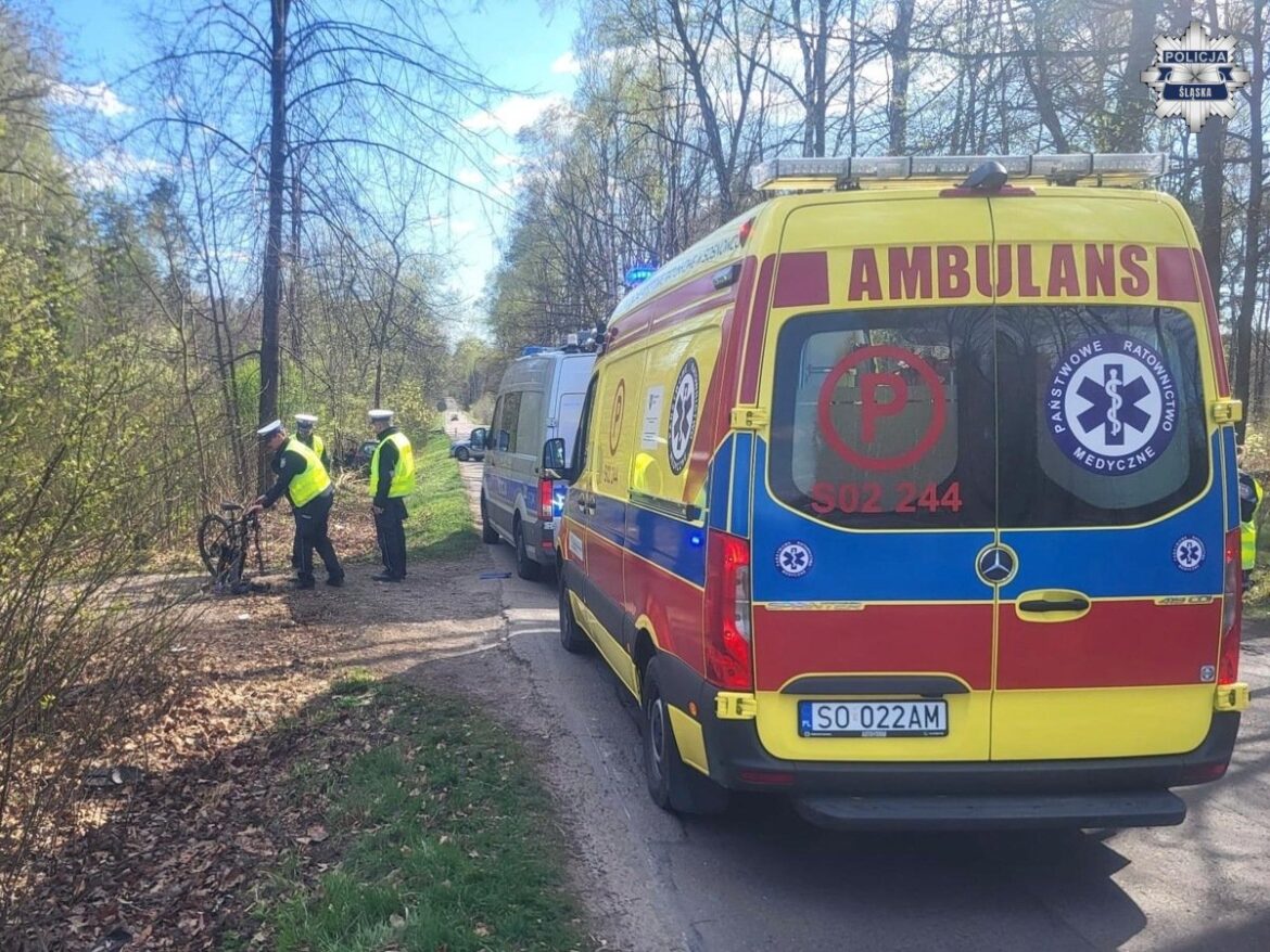 57-letni kierowca, który potrącił posła Łukasza Litewkę, trafił na 3 miesiące do aresztu. Fot. KWP Katowice