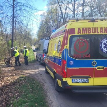 57-letni kierowca, który potrącił posła Łukasza Litewkę, trafił na 3 miesiące do aresztu. Fot. KWP Katowice