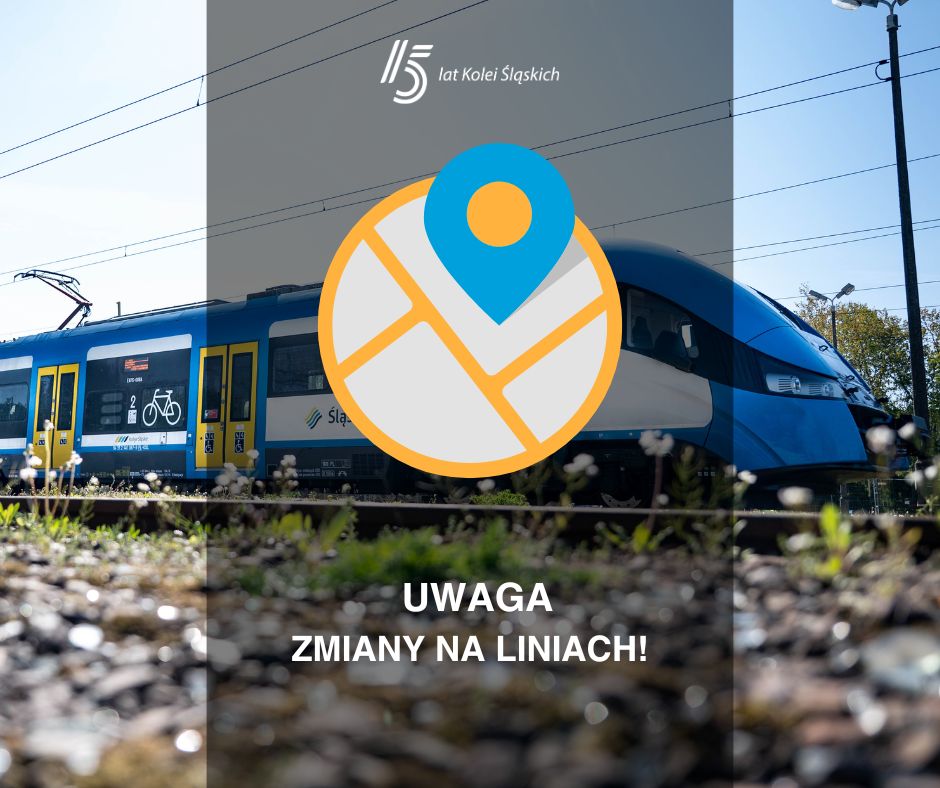 Koleje Śląskie wprowadzają kolejne korekty w rozkładzie jazdy