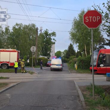 Śmiertelny wypadek w Bytomiu. Wjechał na hulajnodze prosto pod tramwaj! Fot. Policja Śląska