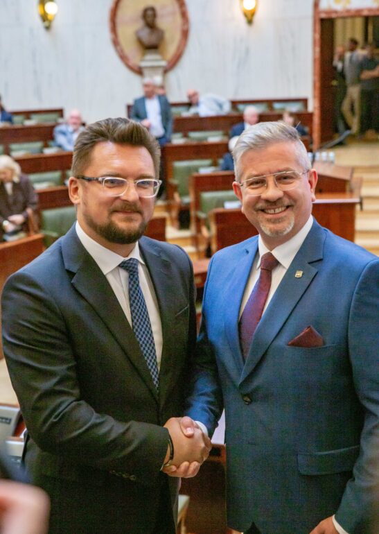 Waldemar Bojarun po ponad 10 latach pełnienia funkcji wiceprezydenta Katowic został wybrany przez Sejmik Województwa Śląskiego na członka Zarządu Województwa Śląskiego. Fot. UM Katowice
