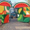 To pierwszy taki mural! W Katowicach tworzą go na targowisku