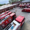 Strażacy pojechali gasić puszczę. To jednostki z 14 komend w regionie
