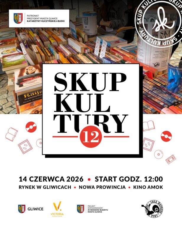 Skup Kultury wraca do Gliwic. Kupisz za ile chcesz i pomożesz potrzebującym