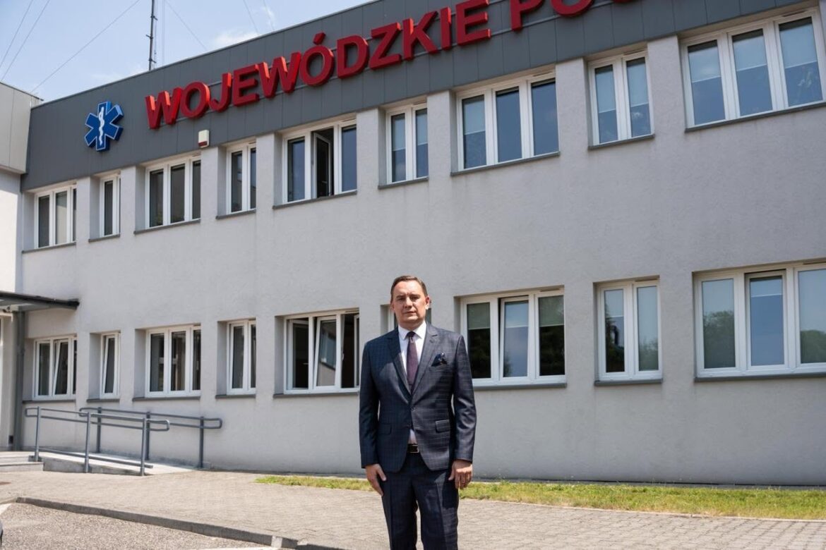 Nowy dyrektor Wojewódzkiego Pogotowia Ratunkowego w Katowicach. To znany ekspert. Fot. WPR Katowice