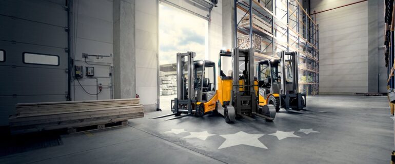 Zregenerowane używane wózki widłowe z gwarancją producenta