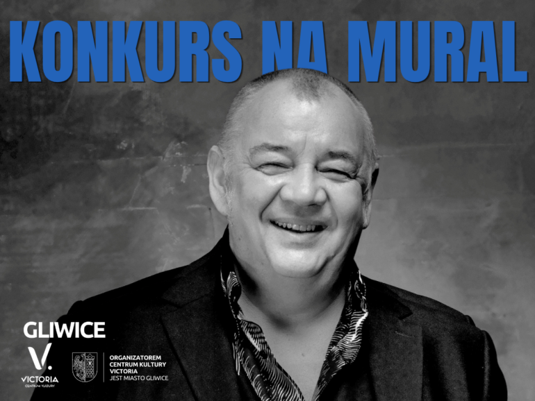 Centrum Kultury Victoria w Gliwicach ogłosiło konkurs na projekt i realizację muralu upamiętniającego Stanisława Soykę. Fot. CK Victoria