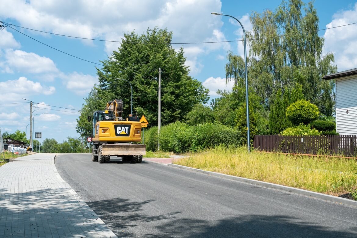 Katowice: przebudowa ul. Wieżowej dobiega końca. Powstanie nowe rondo na Bażantów