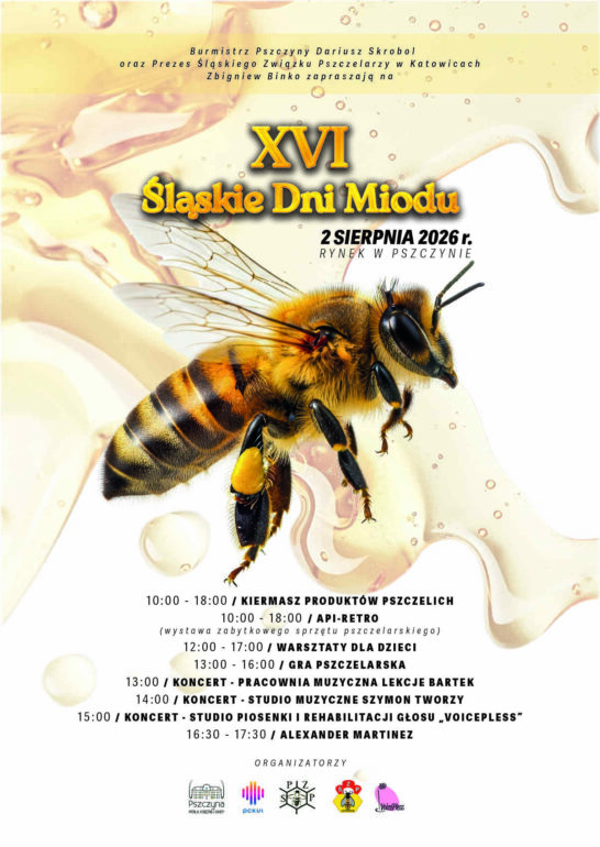 Śląskie Dni Miodu Pszczyna 2 sierpnia 2026