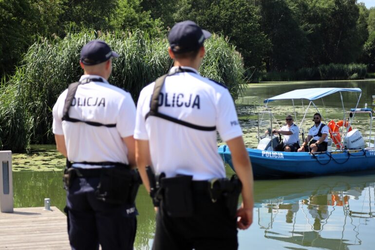 Śląskie: policja podsumowała półmetek wakacji 2026. Mniej wypadków, ale trzy utonięcia. Fot. Policja Śląska