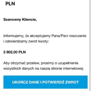 Fałszywe wiadomości od PZU. Policja ostrzega przed próbą wyłudzenia danych