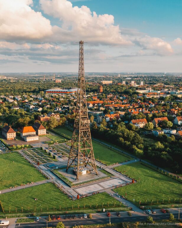 Nasadzenia mają sprawić, że gliwicka radiostacja wypięknieje! Fot. UM Gliwice