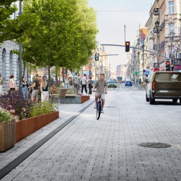 Gliwice. Rusza modernizacja ul. Zwycięstwa. Więcej zieleni, nowe chodniki i zmiany w centrum. UM Gliwice