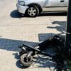 Hulajnogą wjechali w samochód