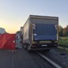 Wypadek na A4 w Katowicach. Zginął kierowca ciężarówki