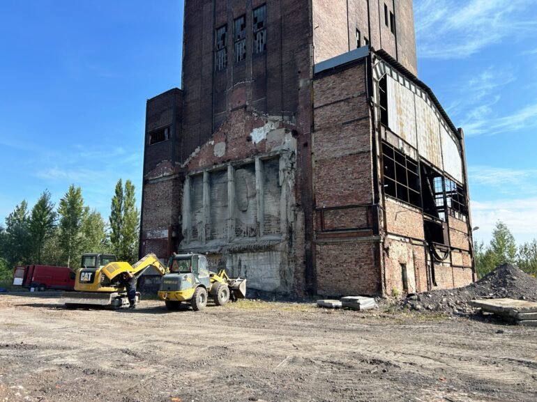 To jeden z symboli Bytomia i całego poprzemysłowego Śląska. Zabytkowy Szyb Krystyna właśnie doczekał się rozpoczęcia remontu. Fot. UM Bytom