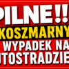 Tragiczny wypadek na autostradzie A1. Rośnie liczba ofiar śmiertelnych!