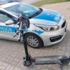 Trzy promile na hulajnodze! 43-latek wjechał w Lexusa na osiedlowym parkingu