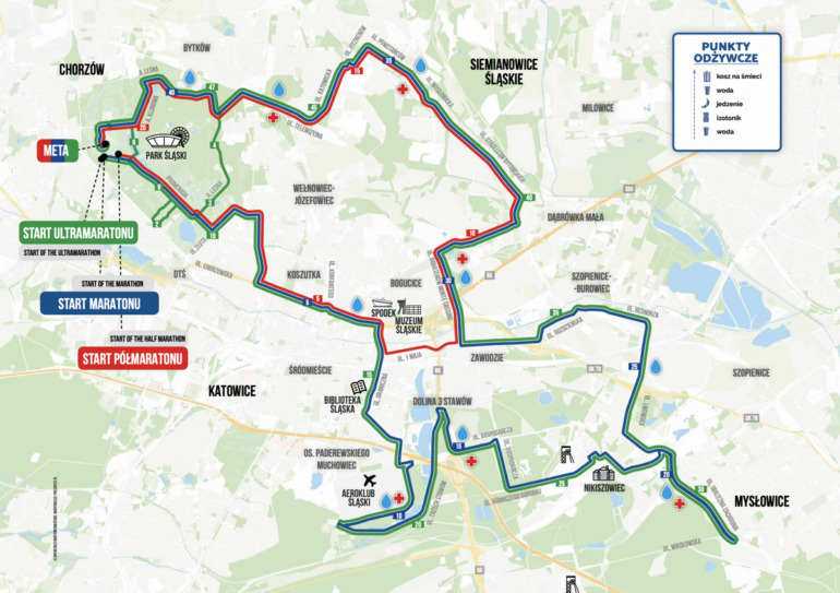 Silesia Marathon sparaliżuje część Katowic! W niedzielę zamkną dziesiątki ulic