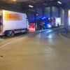 Tragedia pod dworcem w Katowicach! Nie żyje 45-letni kierowca dostawczego mercedesa