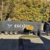 Do Pszczyny przyjechała „ciężarówka grozy”! Młodzież poznawała kulisy handlu ludźmi w EscapeTrucku