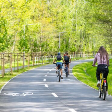 Velostrada Katowice–Sosnowiec: jest koncepcja techniczna. Inwestycja podzielona na dwa etapy. Fot. UM Katowice/Dariusz Czapla